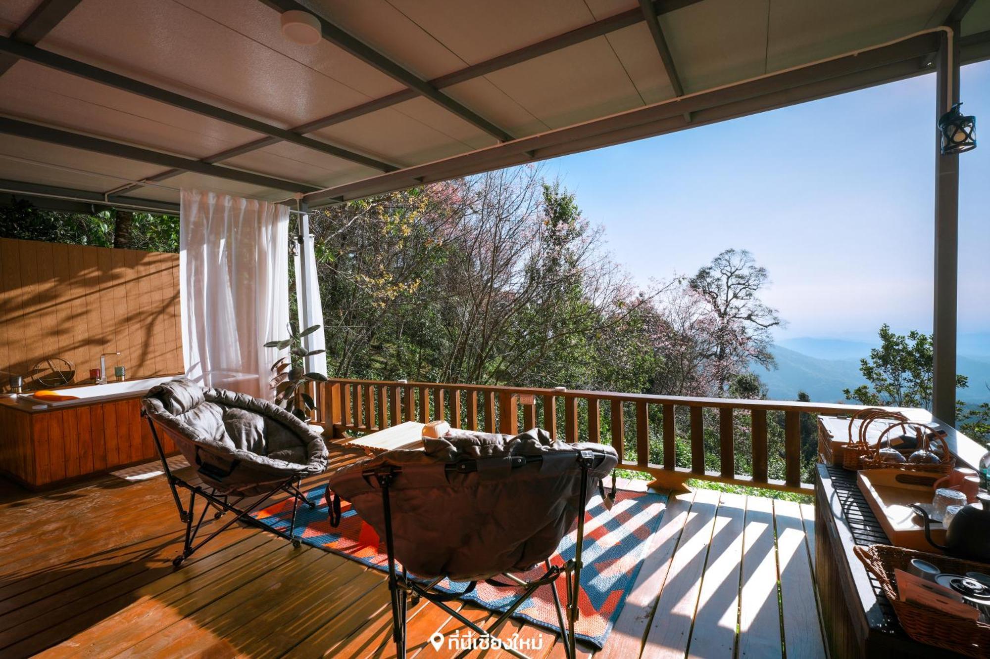 Nam Dun Glamping-น้ำดั้นแกลมปิ้ง Hotel Ban Pang Bo Hu Bon Exterior foto